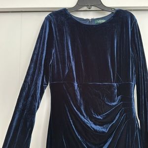 RALPH LAUREN Suede Formal Dress (NWOT)